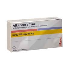 ALKAPRESS TRIO 5/160/25MG 14 F.C. TABS.