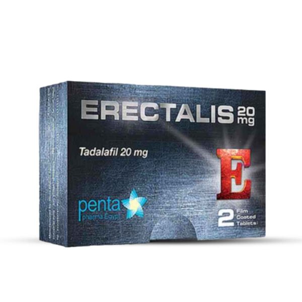 Erectalis 20mg 2 Tablets