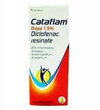 CATAFLAM 15MG/ML ORAL DROPS 15 ML