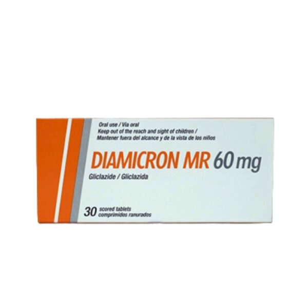 Diamicron Mr 60Mg 30 Tablets