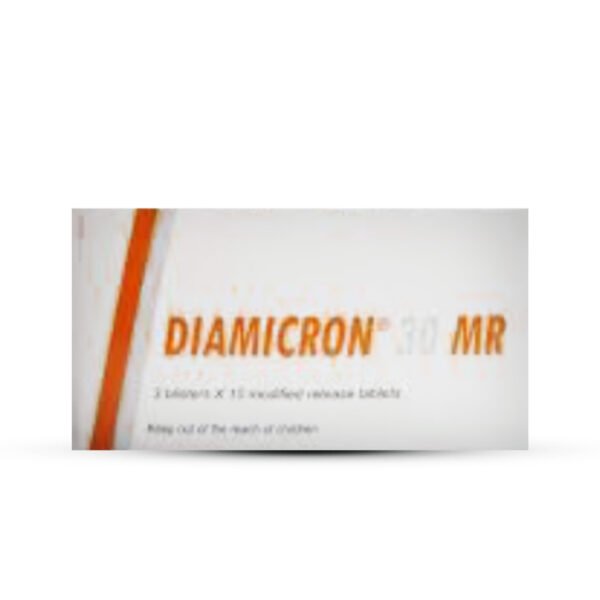 Diamicron Mr 30Mg 30 Tablets