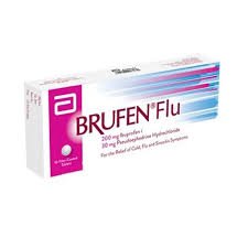 BRUFEN FLU 10 F.C. TABS.