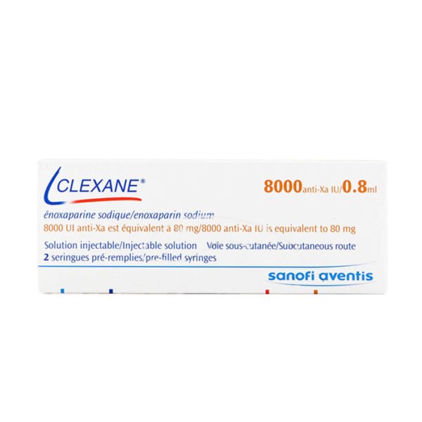 CLEXANE 80MG/0.8ML 2/PREF.SYR