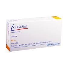 CLEXANE 40MG/0.4ML 2 PREFILLED SYRINGES