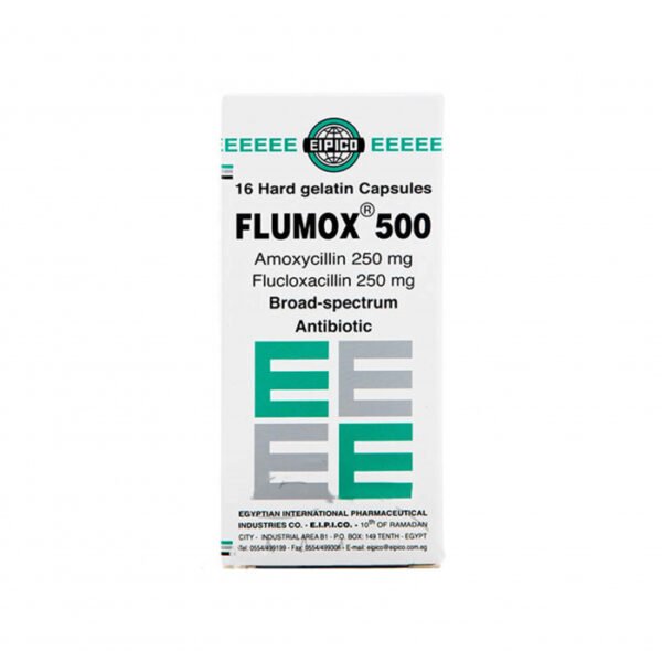 Flumox 500Mg 16 Capsules