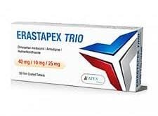 ERASTAPEX TRIO 10/40/25MG 30 F.C. TABS.
