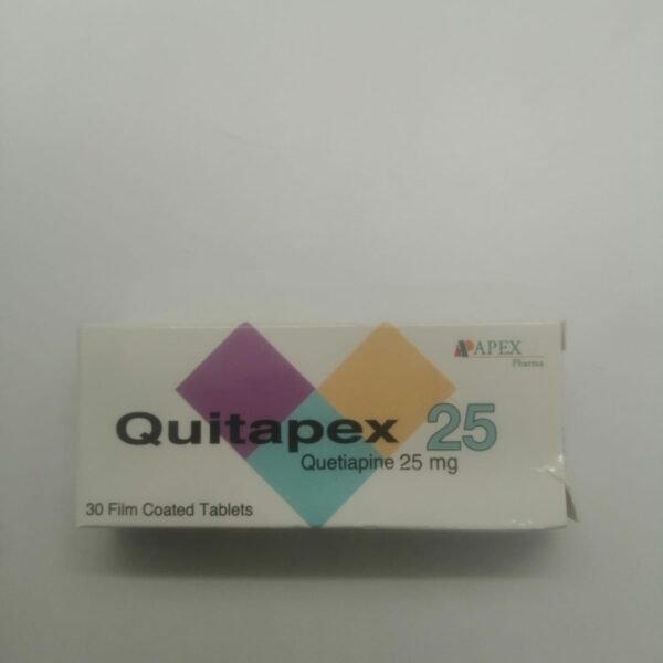 QUITAPEX 25 MG 30 F.C.TABS.
