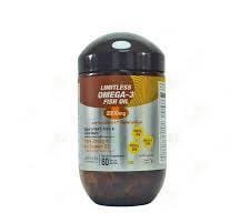 LIMITLESS OMEGA-3 2000 MG (PER SERV.) 60 CAPS.