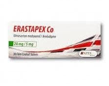ERASTAPEX CO 5/20MG 30 F.C. TABS.