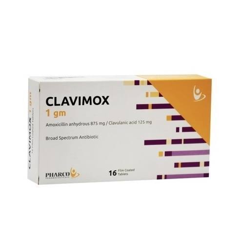 CLAVIMOX 1 GM 16 F.C.TABS. (N/A)