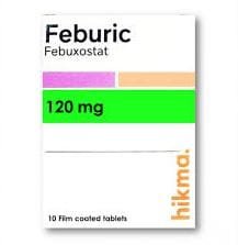 Feburic 120Mg 10 Tablets