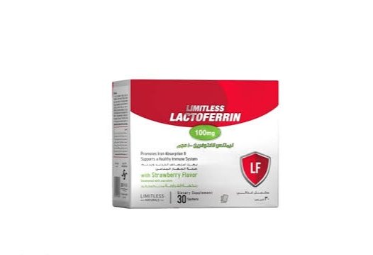 LIMITLESS LACTOFERRIN 100 MG 30 SACHETS
