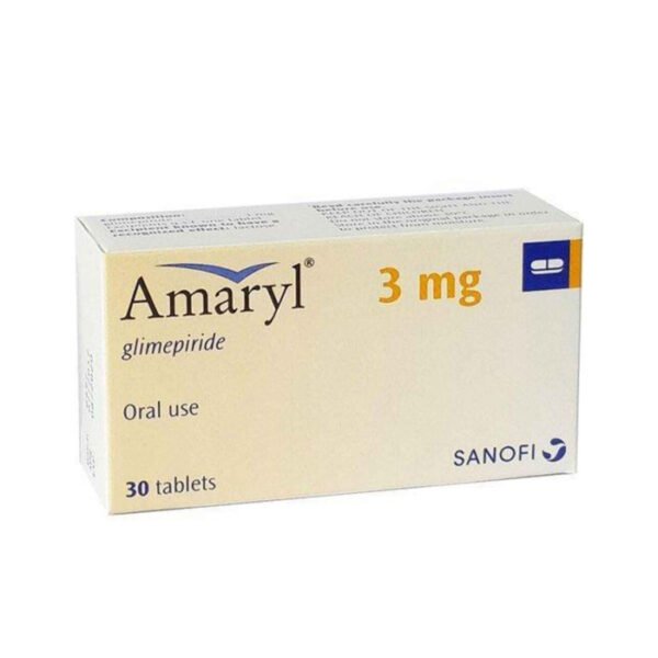 Amaryl 3Mg 30 Tablets