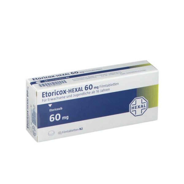 Etoricox Hexal 60Mg 30 Film Coated Tablets