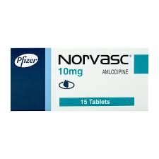 Norvasc 10Mg 15 Tablets