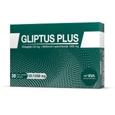 Gliptus Plus 50/1000Mg 30 Tablets
