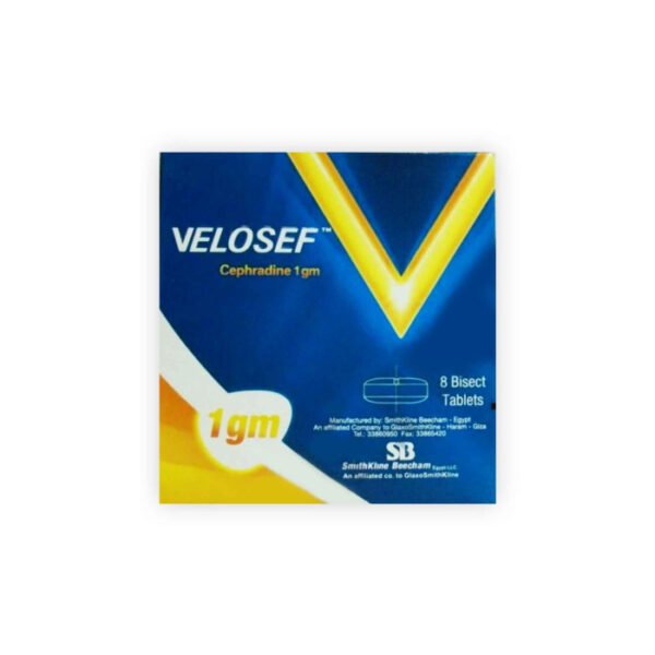 Velosef 1 Gm 8 Tablets