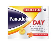 PANADOL COLD & FLU DAY 24 F.C. TABS.
