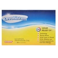 LEVOHISTAM 5 MG 30 F.C.TABS.