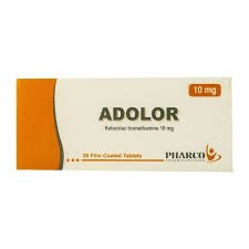 adolor 10 mg 20 fc tabs