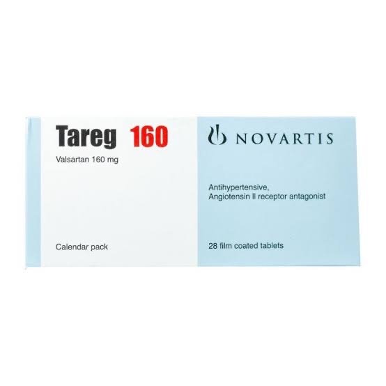 TAREG 160MG 28 F.C. ТАВ.