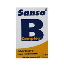 SANSO B COMPLEX 30 CAPS.