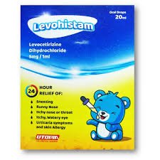 LEVOHISTAM 5MG/ML ORAL DROPS 20 ML