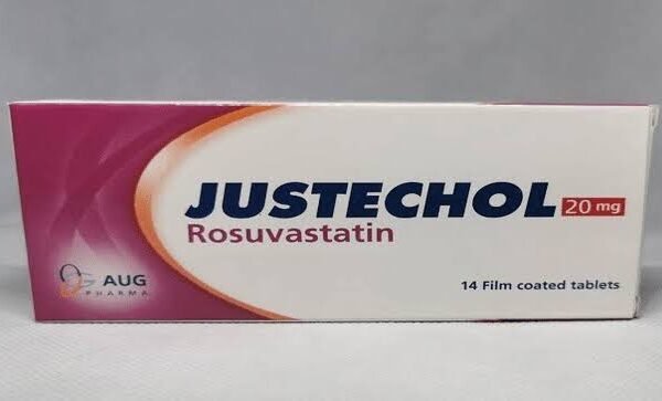 JUSTECHOL 20 MG 14 F.C. TABS.