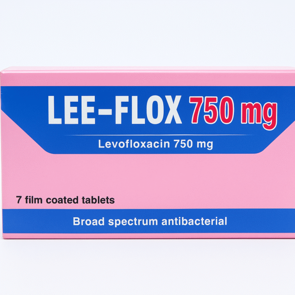 LEE-FLOX 750 MG 7 F.C.TABS.