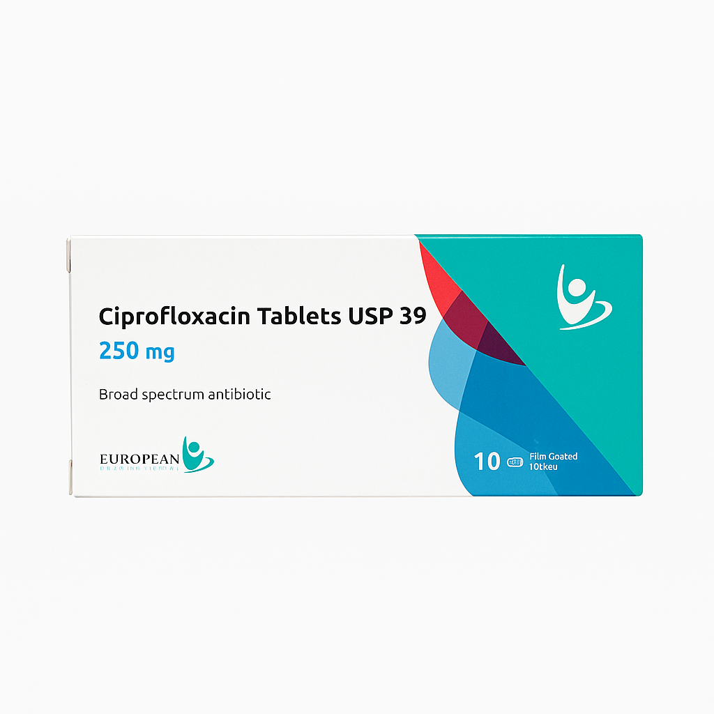 CIPROFLOXACIN-AMRIYA 250MG 10 F.C. TAB.