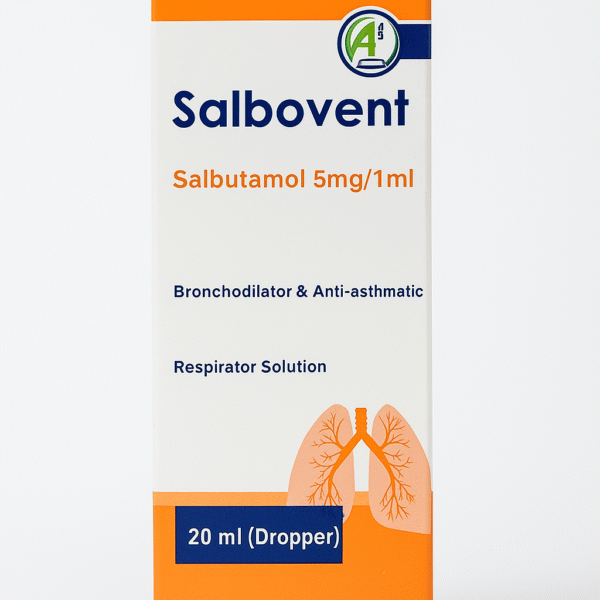SALBOVENT RESPIRATOR 5MG/ML SOLN. 20 ML