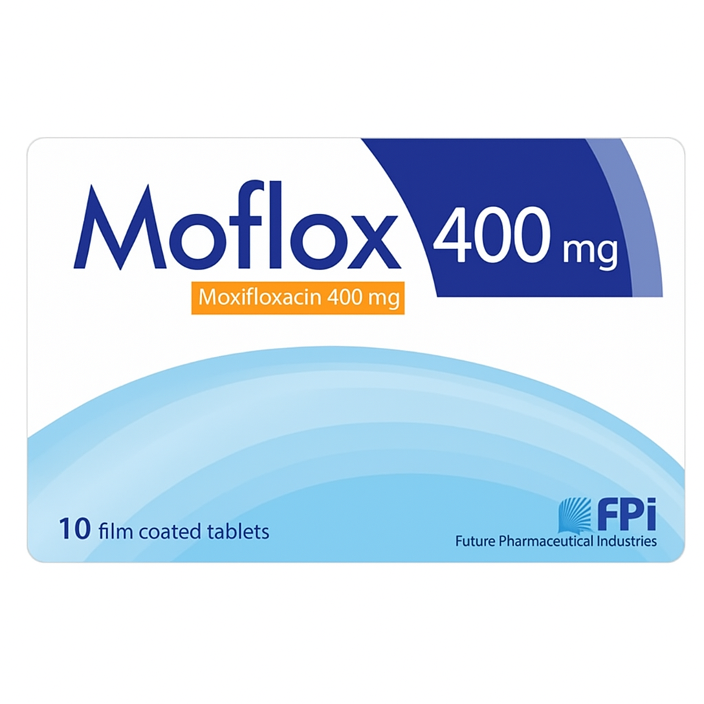 MOXIFLOXACIN 400MG 5 F.C. TAB.
