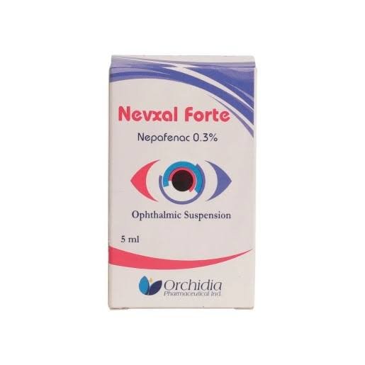nevxal forte 0.3% eye drops 5 ml
