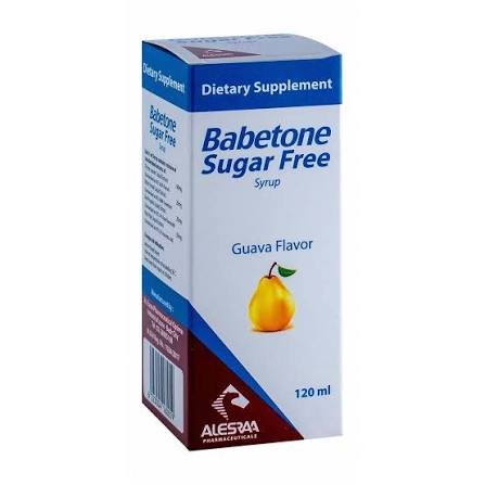 Babe Ton Sugar Free Syrup 120Ml