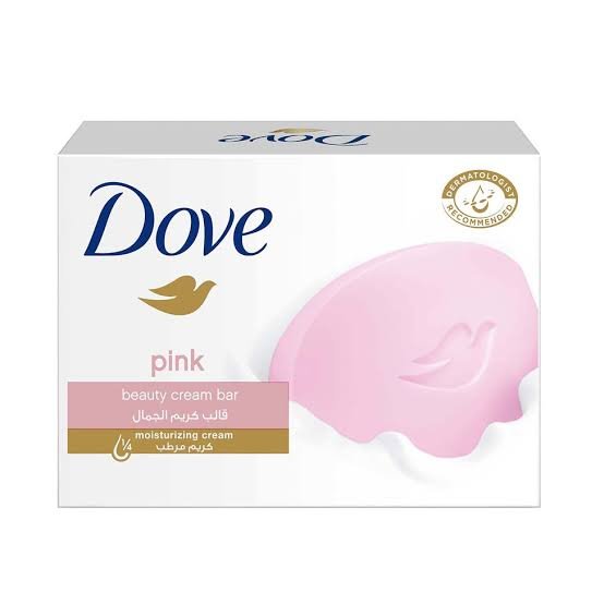 دوف صابون لبشرة ناعمة وملساء وردي 90 جرام - Dove -