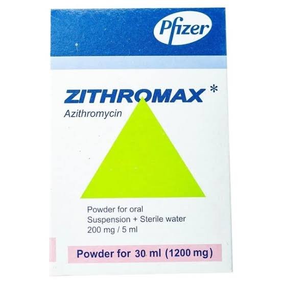 ZITHROMAX 1200MG/30ML (200MG/5ML) SUSP.