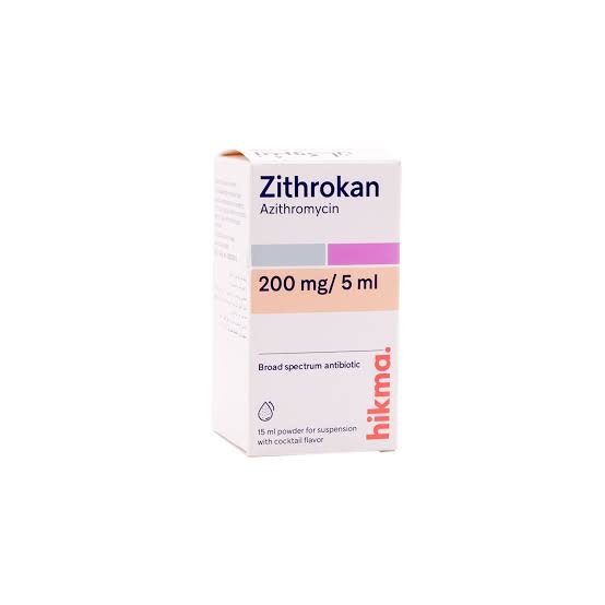 ZITHROKAN 200MG/5ML PD. FOR ORAL SUSP. 15 ML
