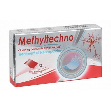 METHYLTECHNO 1000 MCG 30 ORODISSOLVABLE