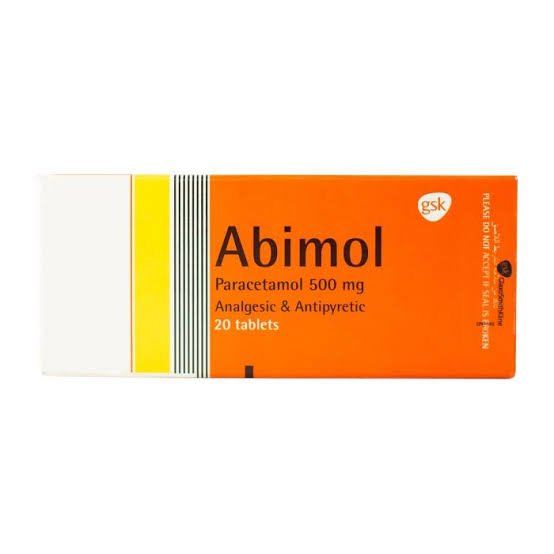 ABIMOL 500 MG 20 TAB.
