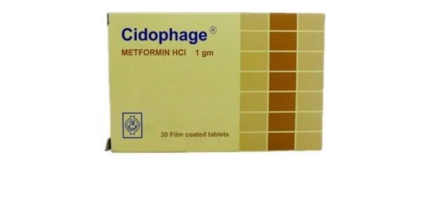 CIDOPHAGE 1000MG 30 F.C. TABS