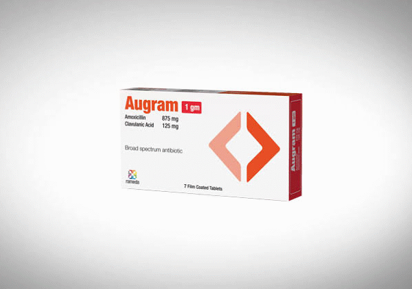 AUGRAM 228.5 MG 10 CHEWABLE TABLETS
