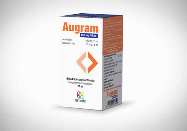 AUGRAM 457 MG/5ML PD. FOR ORAL SUSP. 60 ML