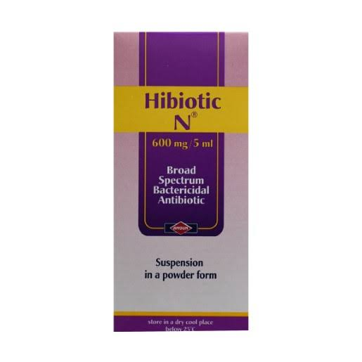 HIBIOTIC N 600 MG SUSP. 80ML