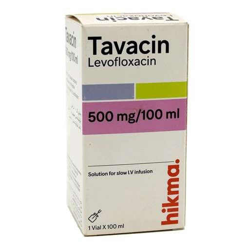tavacin 500mg vial 100ml