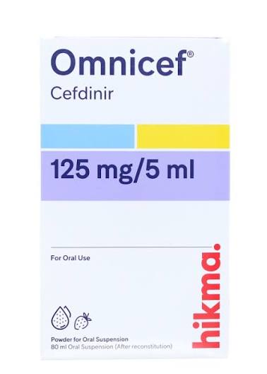 OMNICEF 125 MG/5 ML SYRUP 80 ML