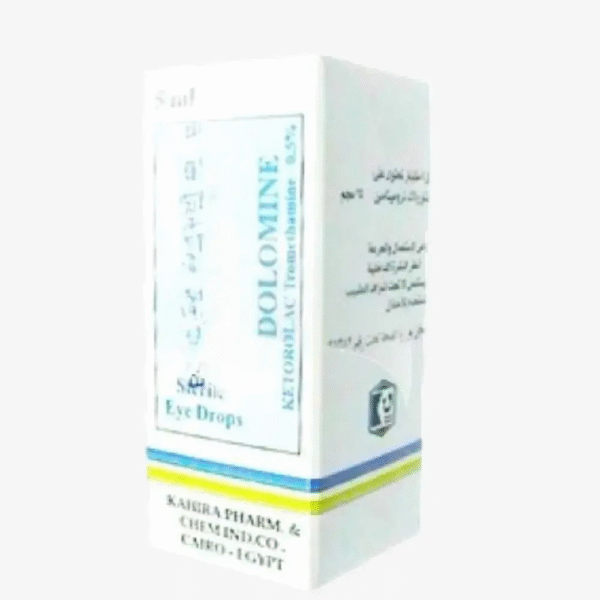 DOLOMINE 0.5GM/100ML EYE DROPS 5 ML