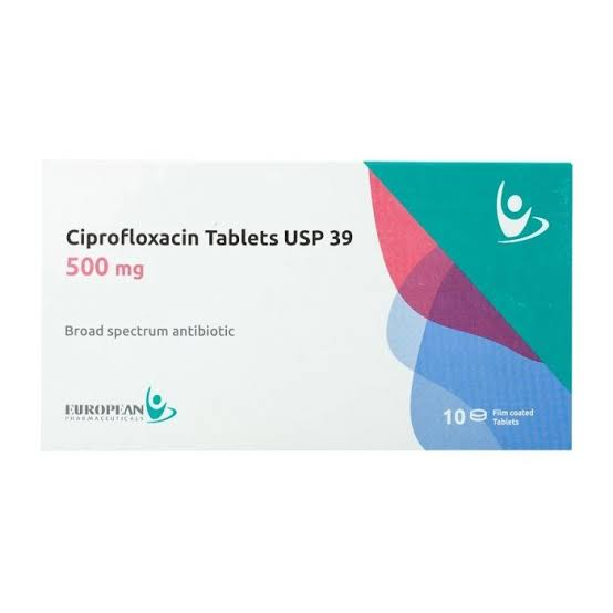 CIPROFLOXACIN-AMRIYA 500 MG 10 F.C.TABS.