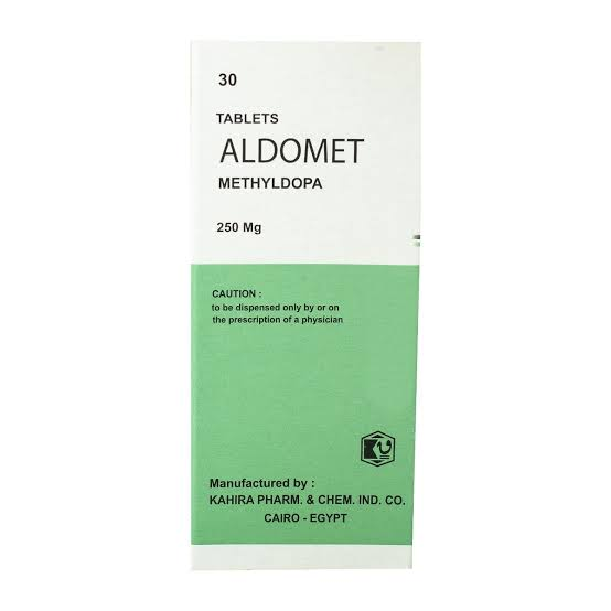 Aldomet 250Mg 30 Tablets