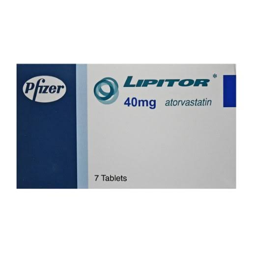 LIPITOR 40 MG 7 TABS.