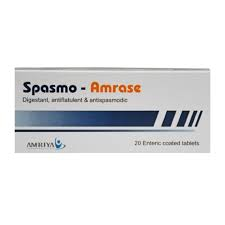 SPASMO AMRASE 20 ENTERIC COATED TAB.